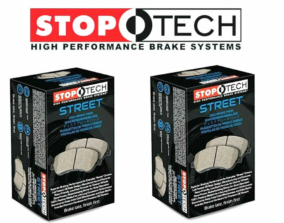 Stoptech Street Brake Pads (Front & Rear Set) for BMW E46 330 & E83 X3 - Изображение 1 из 1