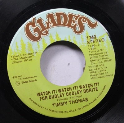 Soul 45 Mike Lewis/Stings And Horns - Watch It! Watch It! Watch It! For Dudley D - Image 1 of 2