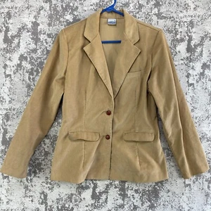 Vintage 70's 80's Corduroy Sports Coat Wrangler Juniors Size 11 Made In USA - Picture 1 of 13