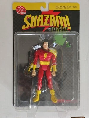 NEW DC DIRECT SHAZAM THE EVIL MR. MIND ACTION FIGURE Billy BATSON DC COMICS a114 - Image 1 of 2