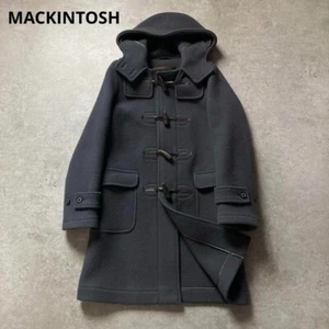 Mackintosh langer Dufflecoat mit Kapuze, anthrazitgrau, Gr. 34 so - Bild 1 von 18