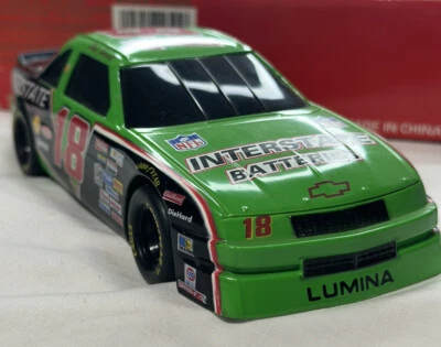 VINTAGE 1992 Racing Champions NASCAR Interstate Batteries- Lumina #18 Coin Bank - Image 1 of 4