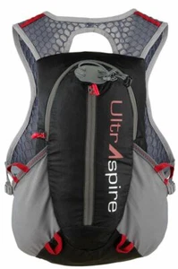ULTRASPIRE Velocity Running/Ultra Bottle Hydration Pack/Backpack/Vest Black NEW