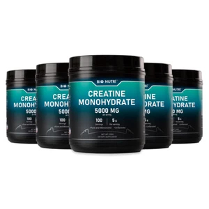 Bulk Creatine Monohydrate Micronized Powder 500Gram, 5000mg Per Serving - Picture 1 of 10