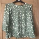 Newlook Size 10 Ditsy Print Top