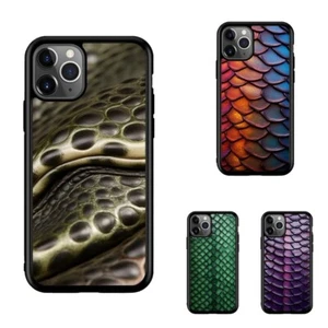 Universal Case For Motorola Moto Google Pixel Huawei reptile skin lizard pattern - Picture 1 of 25