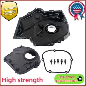 Timing Cover Set Upper & Lower For VW Audi 1.8T 2.0TFSI Jetta A4 Q5 2009-2015 - Picture 1 of 8