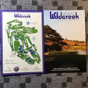Wildcreek Golf Course. Sparks, Nevada. Golf Scorecard - Picture 1 of 2