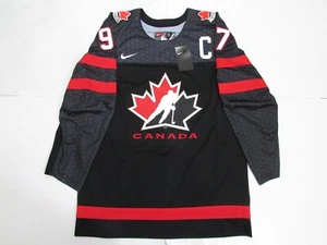 CONNOR McDAVID TEAM CANADA BLACK NIKE HOCKEY JERSEY - Picture 1 of 4