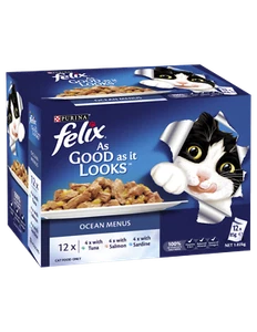 Felix Ocean Menus 85g 12 Pack - Picture 1 of 2
