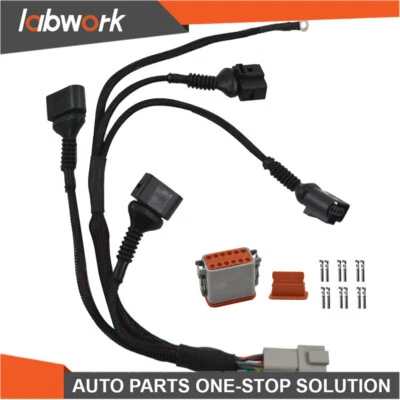 Arnés de cables bobina de encendido de laboratorio para 97-05 Audi VW GTI GLI TT A4 B5 Jetta 1.8T Foto 1 de 4