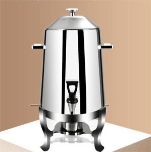  Stainless Steel Coffee Tripod Electric Heating Buffet Stove Milk Tea Container