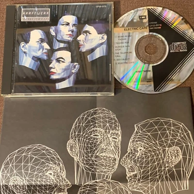 KRAFTWERK электрическое кафе Японии CD CP32-5175 1B1 с вставкой черный треугольник без цены - Изображение 1 из 4