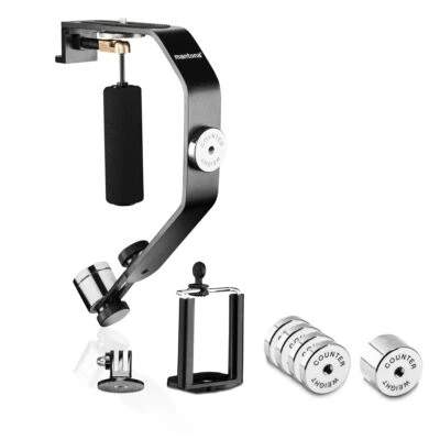 Schwebestativ inkl. Gegengewichten 1/4 Zoll geeignet für Action Cams GoPro He... - Bild 1 von 4