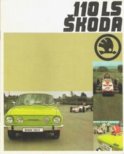 Skoda S110 LS Saloon 1974-1977 UK Market Sales Brochure - Picture 1 of 2