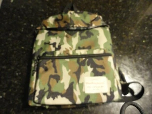 new waterproof Camouflage tan brown green~SCHOOL Archival Backpack Book Bag - Picture 1 of 6