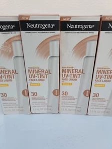 Neutrogena Purescreen+ Tinted Sunscreen for Face with SPF 30, Medium 1.1 Oz - Picture 1 of 9