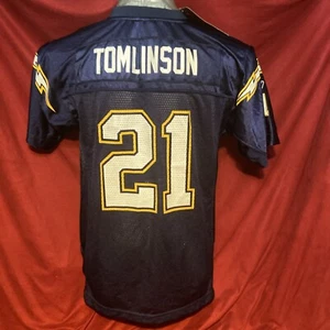 San Diego Chargers Ladaindian Tomlinson #21 Reebok Jugend Trikot Large 14-16 Neu mit Etikett! - Bild 1 von 6