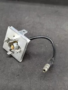 NOS 1958 1959 MERCURY GLOVE COMPARTMENT VANITY MIRROR LAMP SOCKET BRACKET WIRING - Picture 1 of 13