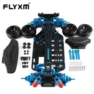 Adjustable Swing Arm Metal & Carbon Touring Car Frame Kit RC 1/10 4WD For TT01 - Picture 1 of 7