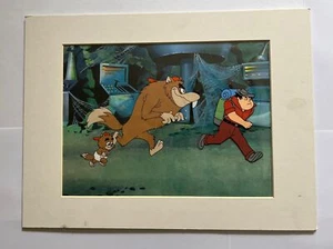 Celda de producción Fangface 1978 puesta en segundo plano animación enmarañada RUBY SPEARS - Imagen 1 de 5