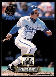 1993 Leaf Heading for the Hall George Brett #7