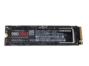 Samsung 980 Pro SSD NVME M.2 500GB Solid State Drive MZ-V8P500 Tested - Afbeelding 1 van 1
