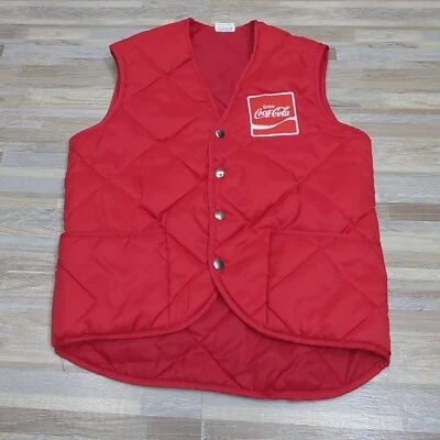 Vintage 70s Coca-Cola vest size Small, Coke Memorabilia  - Image 1 of 4