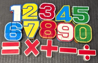 Number-Bots Lakeshore Transforming Robot Numbers Complete Set of 15 - Image 1 of 2