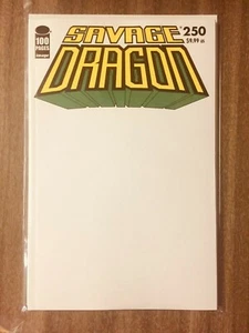 Savage Dragon #250 Blank Variant NM - Picture 1 of 1