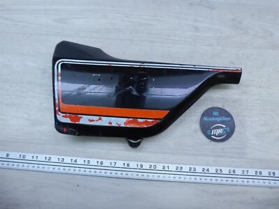 Suzuki GS750E S548 1980) panel de cubierta lateral izquierdo negro #2 Foto 1 de 4