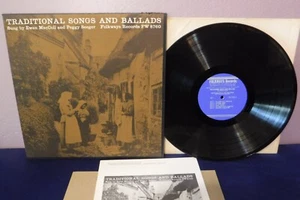 Ewan MacColl & Peggy Seeger, Traditional Songs and Ballads,1964 Folkways FW 8760 - Picture 1 of 5