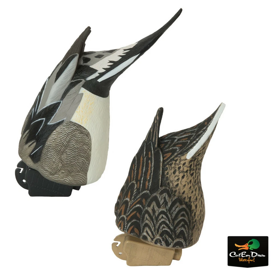 AVERY GREENHEAD GEAR GHG PRO GRADE PINTAIL BUTT UP DUCK DECOYS FEEDER PACK PAIR - Image 1 of 1