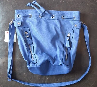 New Look - Light Blue Faux Leather Hand Bag - BOX 16 - Image 1 of 3