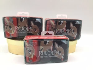 Rudolph the Red Nosed Reindeer Childrens Socks For Shoe Size 7-10 3 Gift Packs - Picture 1 of 5