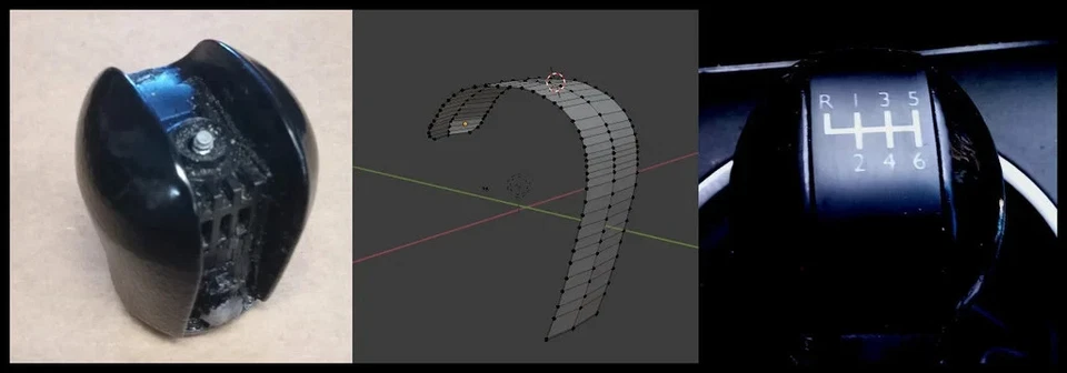 Cubierta de perilla de cambio Nissan Sentra 2011 6 velocidades Foto 1 de 1