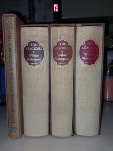 william shakespeare - the tragedies, the comedies, the histories hardcover books - Picture 1 of 4