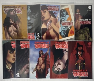 Vengeance of Vampirella #4-17 Vol. 2 (Lote de 10) Variant Dynamite 2019 casi nuevo horror - Imagen 1 de 12