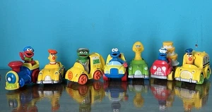Vintage Lot of Playskool Sesame Street Muppets DieCast Cars 1980's Hasbro, A-17 - Picture 1 of 10