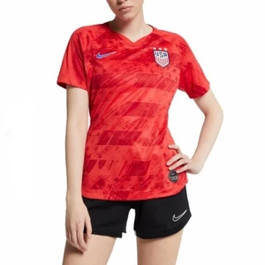 NIKE TEAM USA FUSSBALL Damen klein rot Trikot Shirt - Bild 1 von 9