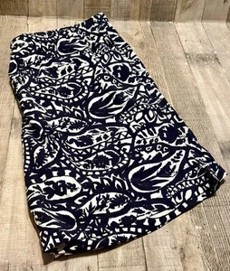 Lands End Herren Badehose XXL 44-46 dunkelblau geblümt tropisch TOP! - Bild 1 von 8