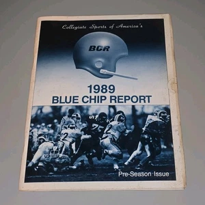 Blue Chip Report Vintage '89 PreSeason Issue Collegiate Sports of America Recruiting - Bild 1 von 7