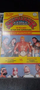 WWE SURVIVOR SERIES 1989 VHS WRESTLING VIDEO TAPE VINTAGE WWF - Picture 1 of 2