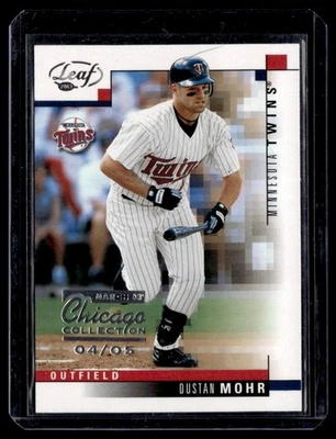 2003 Leaf Chicago National Collection Dustan Mohr 4/5 #61 - Image 1 of 2