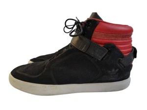 Adidas Sneakers Uomo Cinturino Rosso e Nero Taglia US 11,5 - Foto 1 di 8