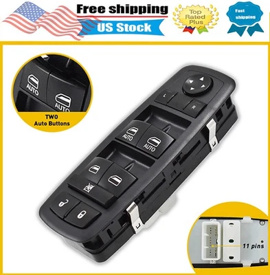 Interruptor maestro de ventana eléctrica de puerta delantera para Dodge Durango Jeep Grand 2011-13 2012 Foto 1 de 4