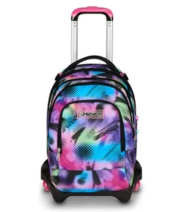 TROLLEY JACK Seven® 3 RUOTE DETACH - WRITE DOWN - GIRL - Foto 1 di 1