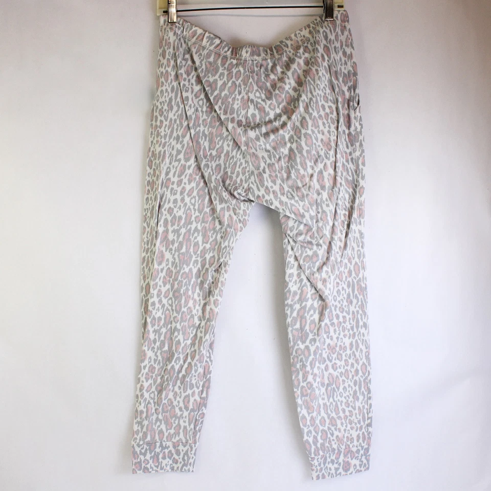 Nine West Mujer Guepardo Estampado Pijama Pantalones Talla Grande Cómodo Salón - Imagen 1 de 4
