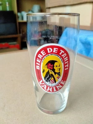 Verre biére de Tahiti Brasserie du Pacifique - Photo 1/3