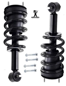 2 Suspension Strut & Coil Spring Assembly FRONT for ESCALADE SILVERADO SIERRA - Picture 1 of 7